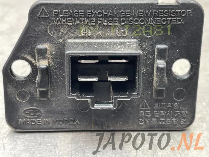 Resistencia de calefactor Hyundai I20