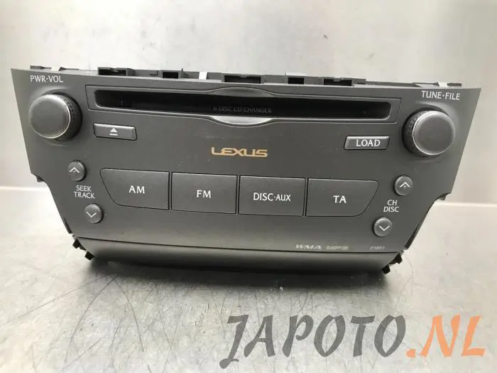 Reproductor de CD y radio Lexus IS 220