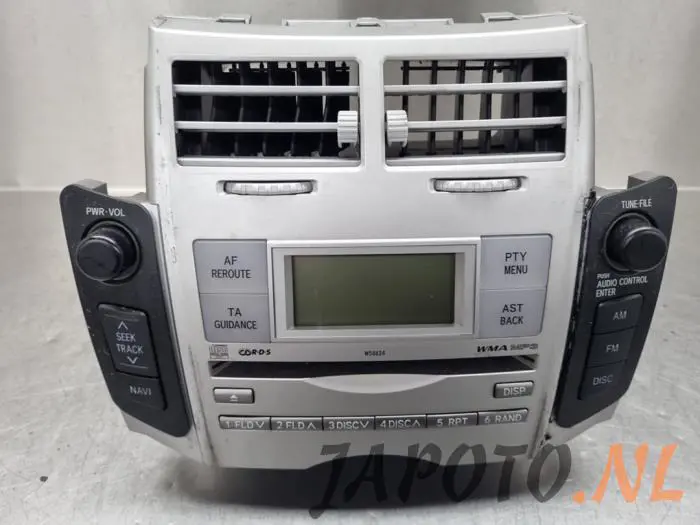 Reproductor de CD y radio Toyota Yaris